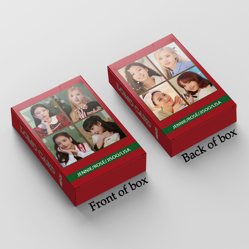 Set 55 lomo card Blackpink 2024