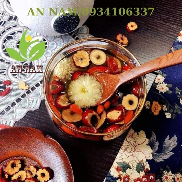 Trà hoa ngũ vị dưỡng nhan, tâm an( giúp ngủ ngon, dưỡng nhan)