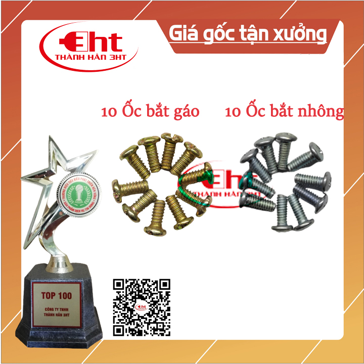 10 con ốc quạt ngắn dài - 3ht