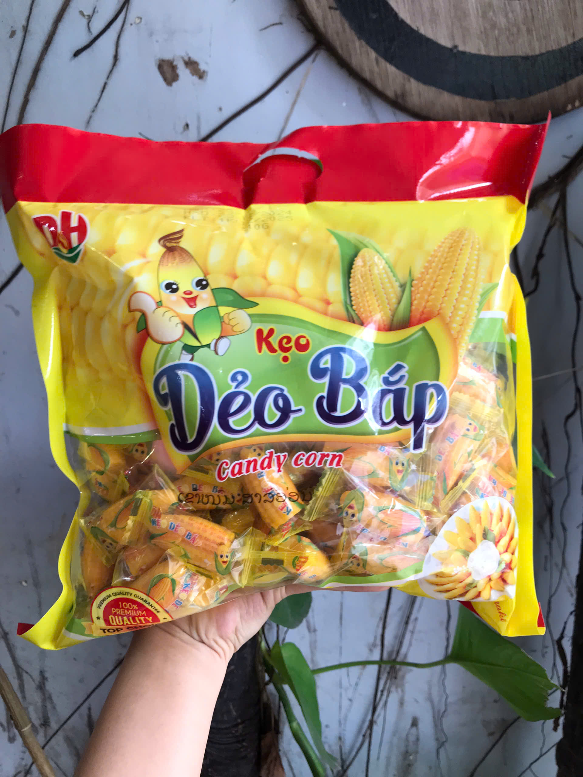 Kẹo Bắp Dẻo Đức Hiếu Loại 1 Việt Nam (Gói 1kg)