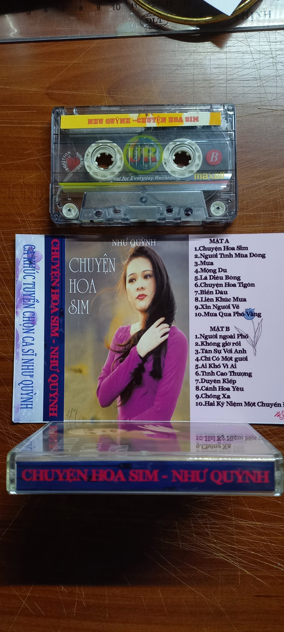 Băng cassette như quỳnh chuyện hoa sim