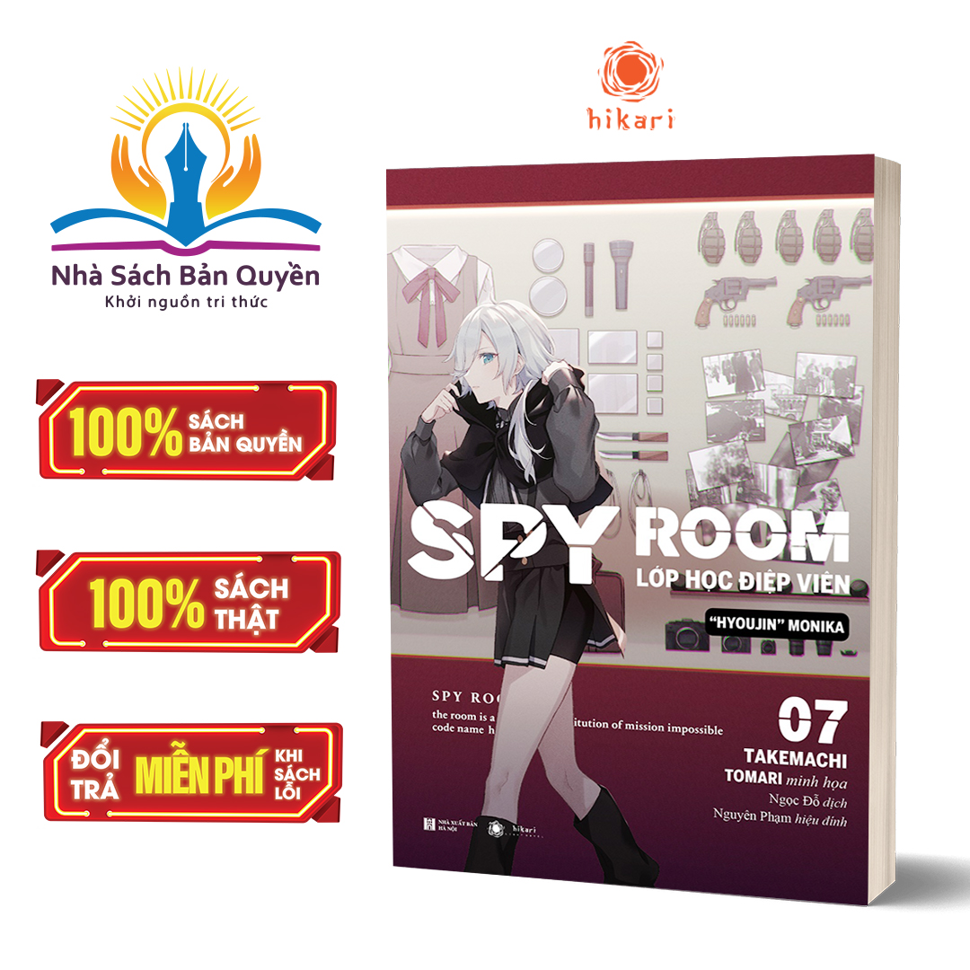 Sách - Spy room – Lớp học điệp viên 7: Hyoujin Monika