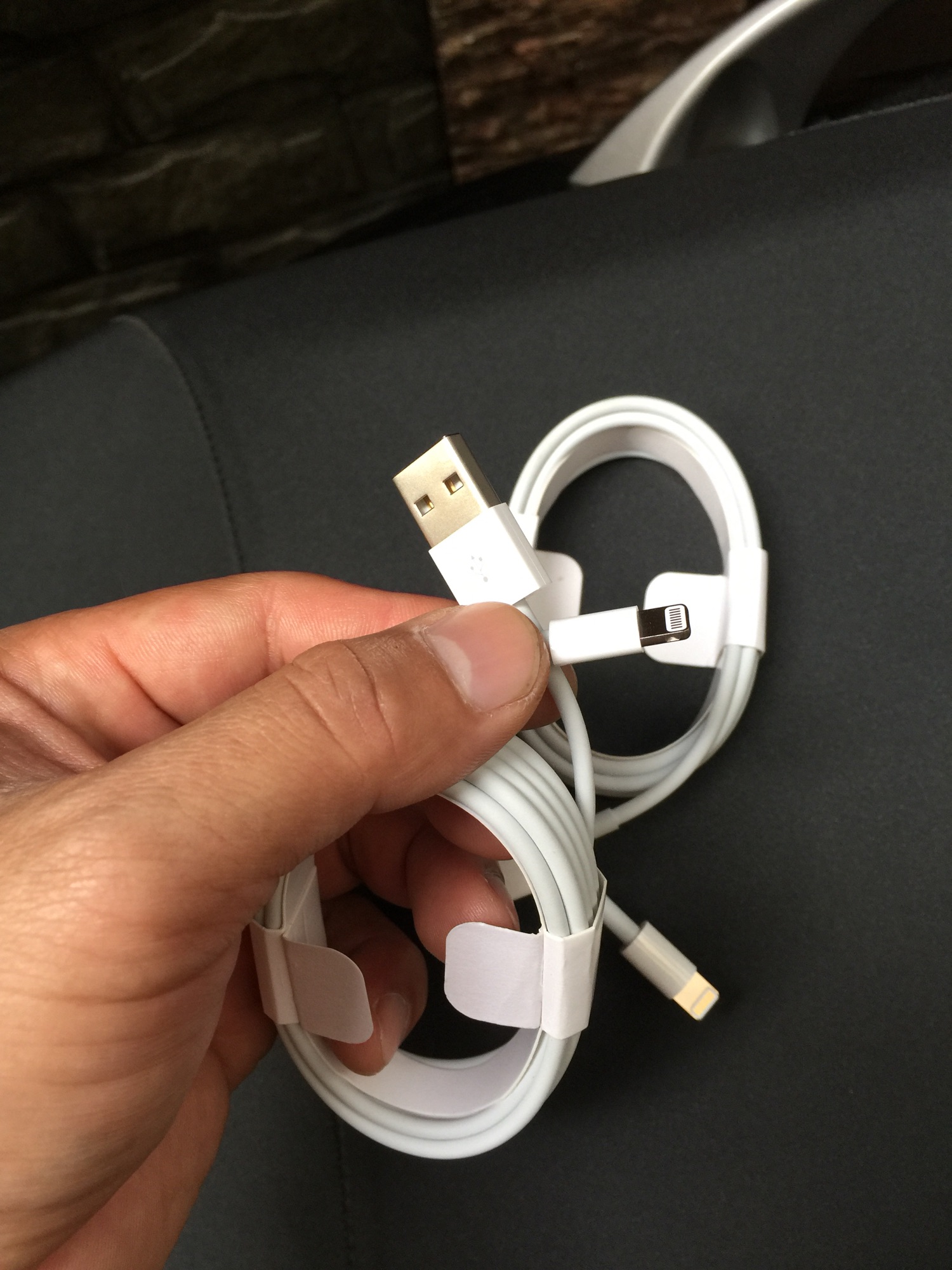 Cáp iPhone iPad zin bóc máy 2m