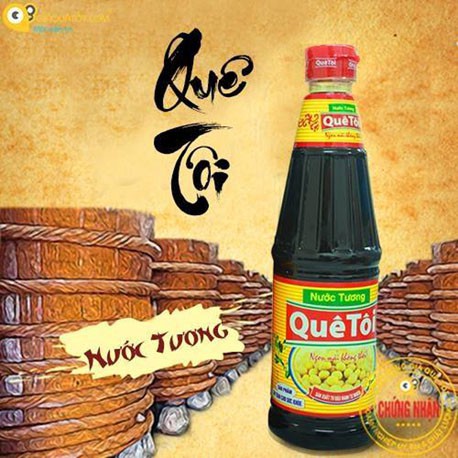 Nước tương Quê Tôi chai 500ml