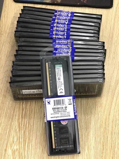 Ram Kingston 8GB DDR3 bus 1600 mới  bh 12 tháng
