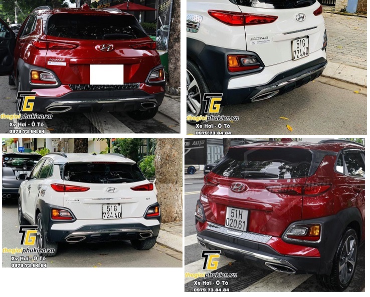 Lippo, Líp pô theo xe Hyundai Kona - Mẫu Mercedes GLC