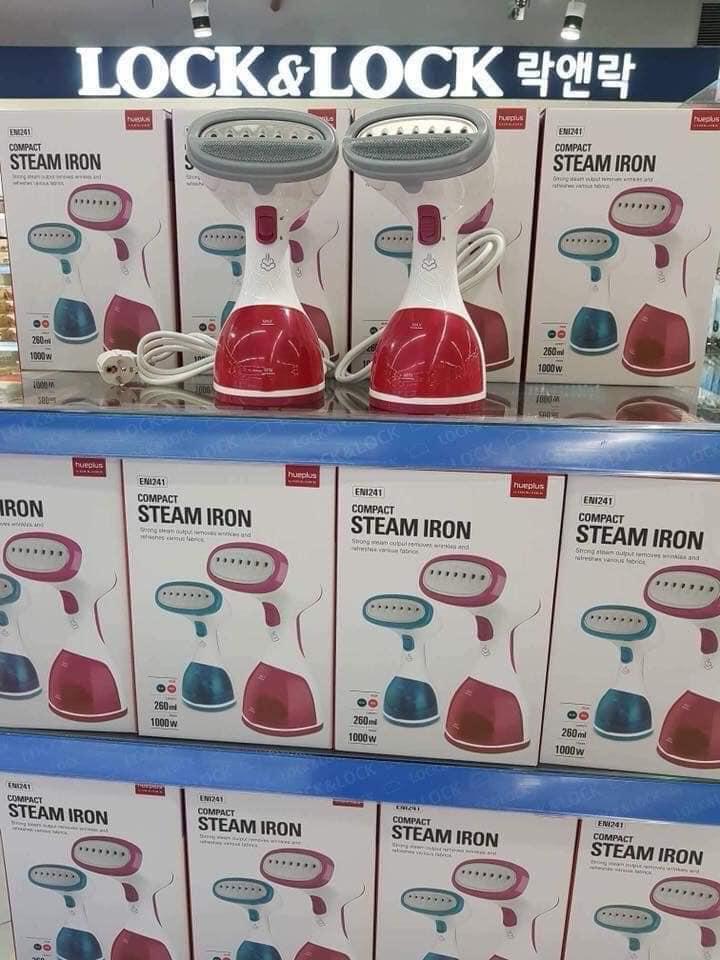 BÀN ỦI HƠI NƯỚC CẦM TAY LOCK&LOCK ENI241