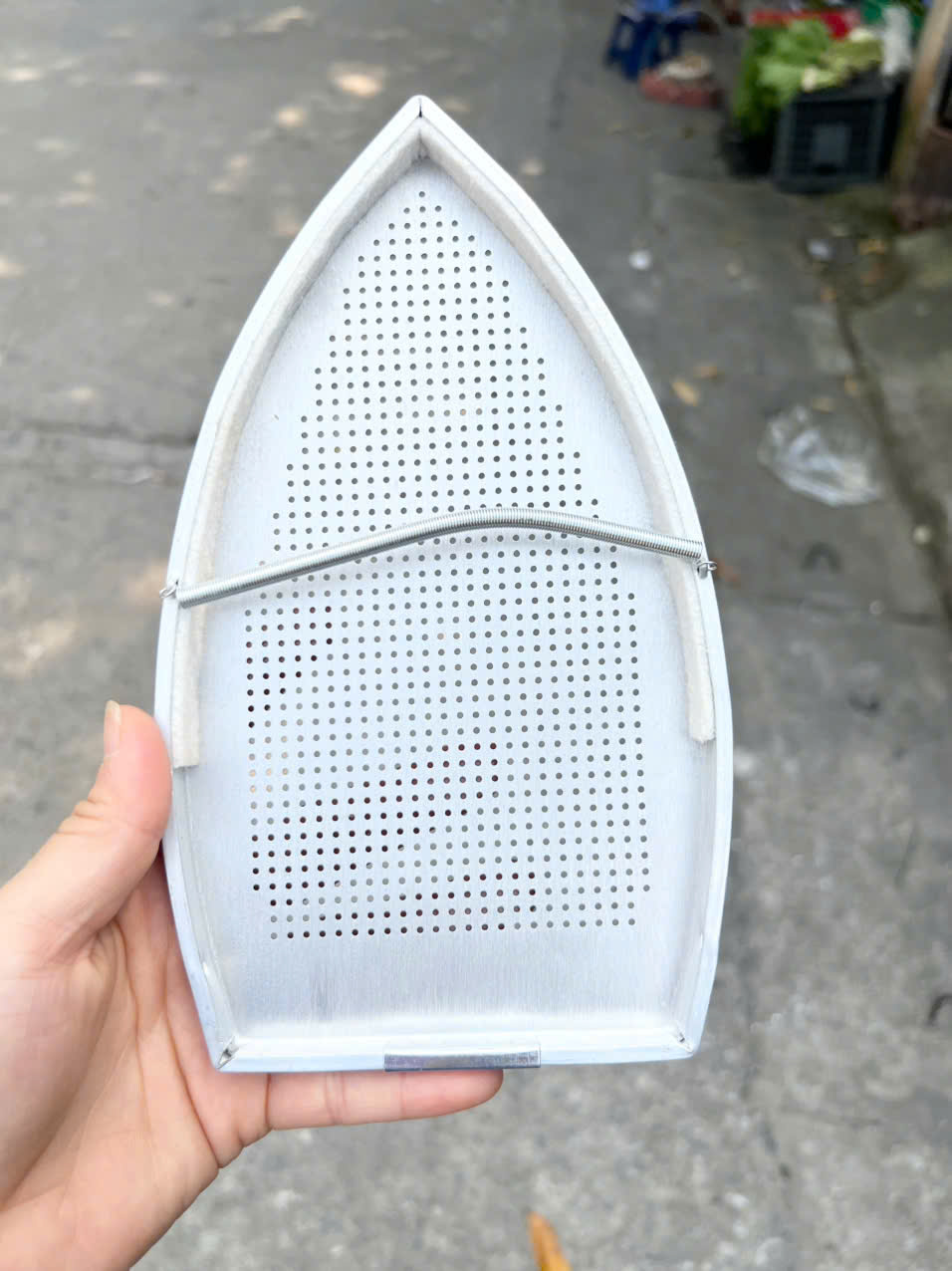 Tất là BS-3PC ĐẾ VUÔNG mặt nạ bàn ủi công nghiệp (mặt nạ bàn là nồi hơi)