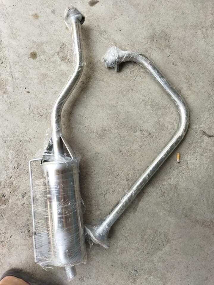 Pô inox kèm ron ốc xe ba gác xe ba bánh