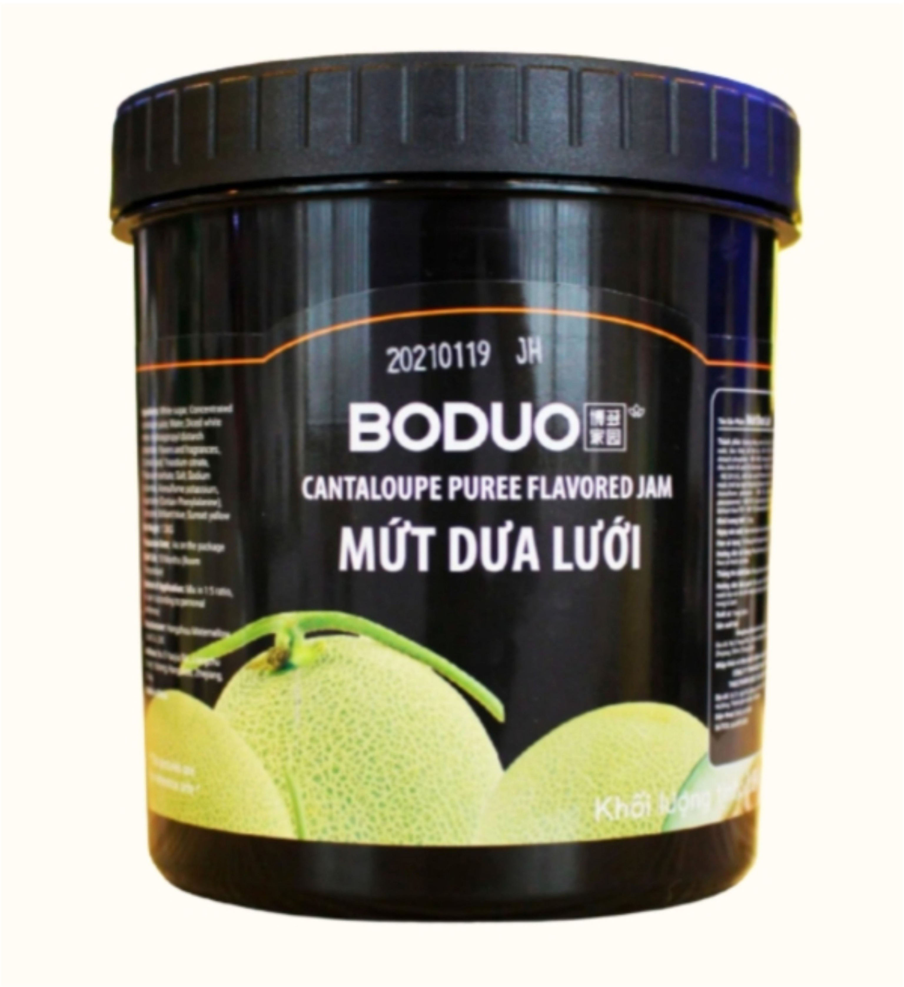 Mứt dưa lưới boduo melon hộp 1.36kg