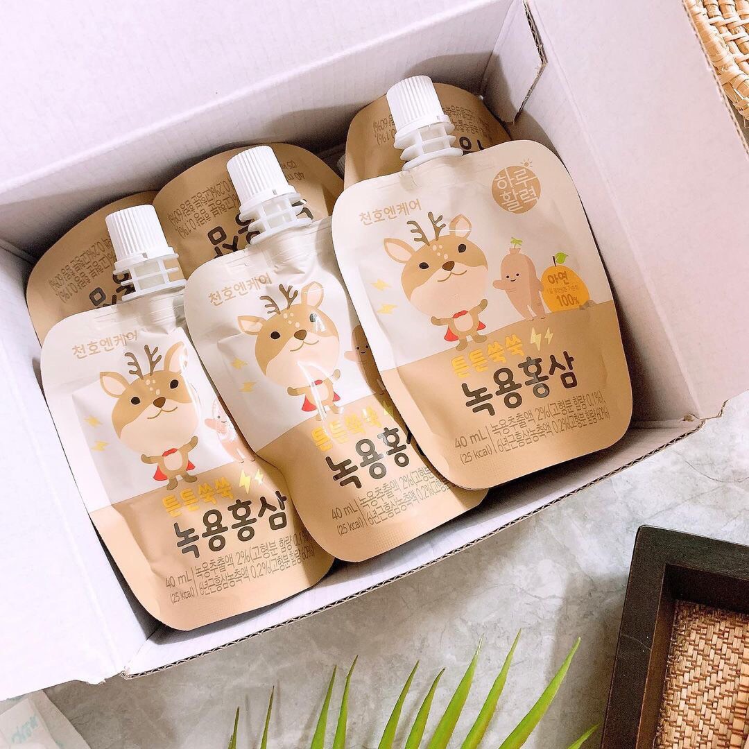 Hồng Sâm Cho Bé Chunho NCare-Tăng đề kháng, trị biếng ăn