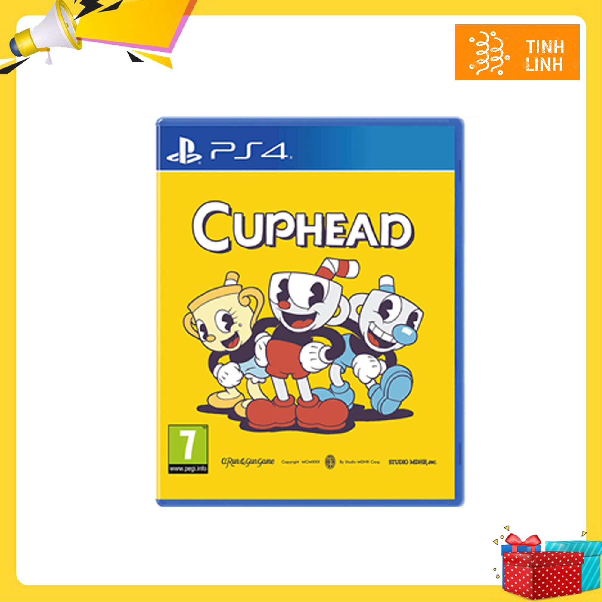 Đĩa Game PS4 Cuphead