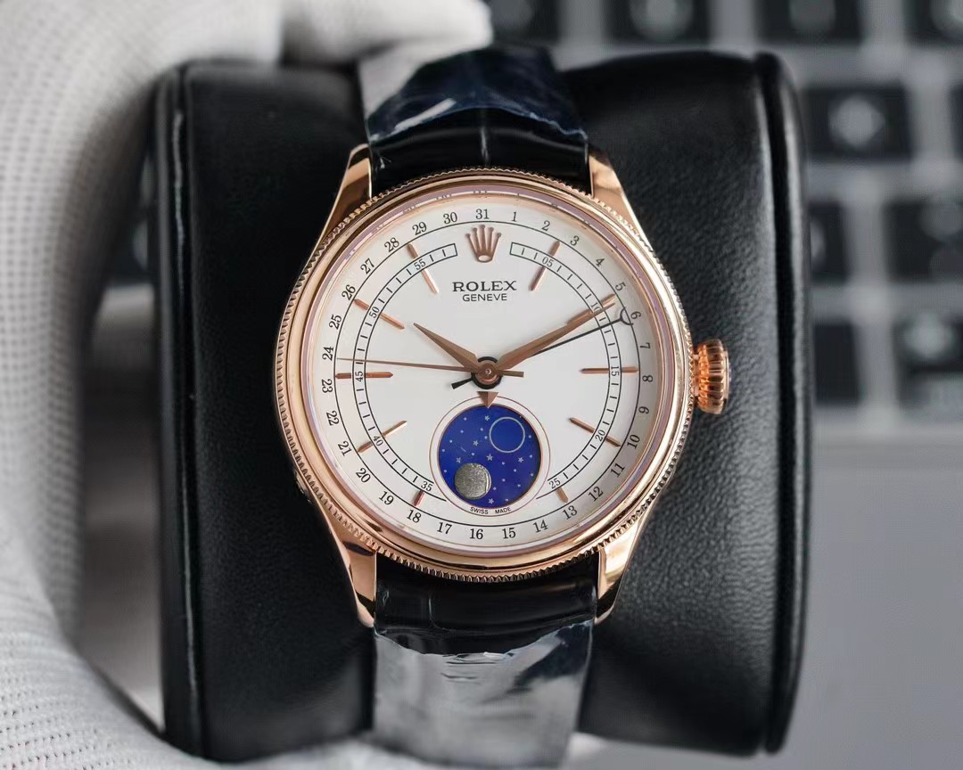Đồng Hồ Nam Rolex CELINI Moonphase 50535 - BH 12TH