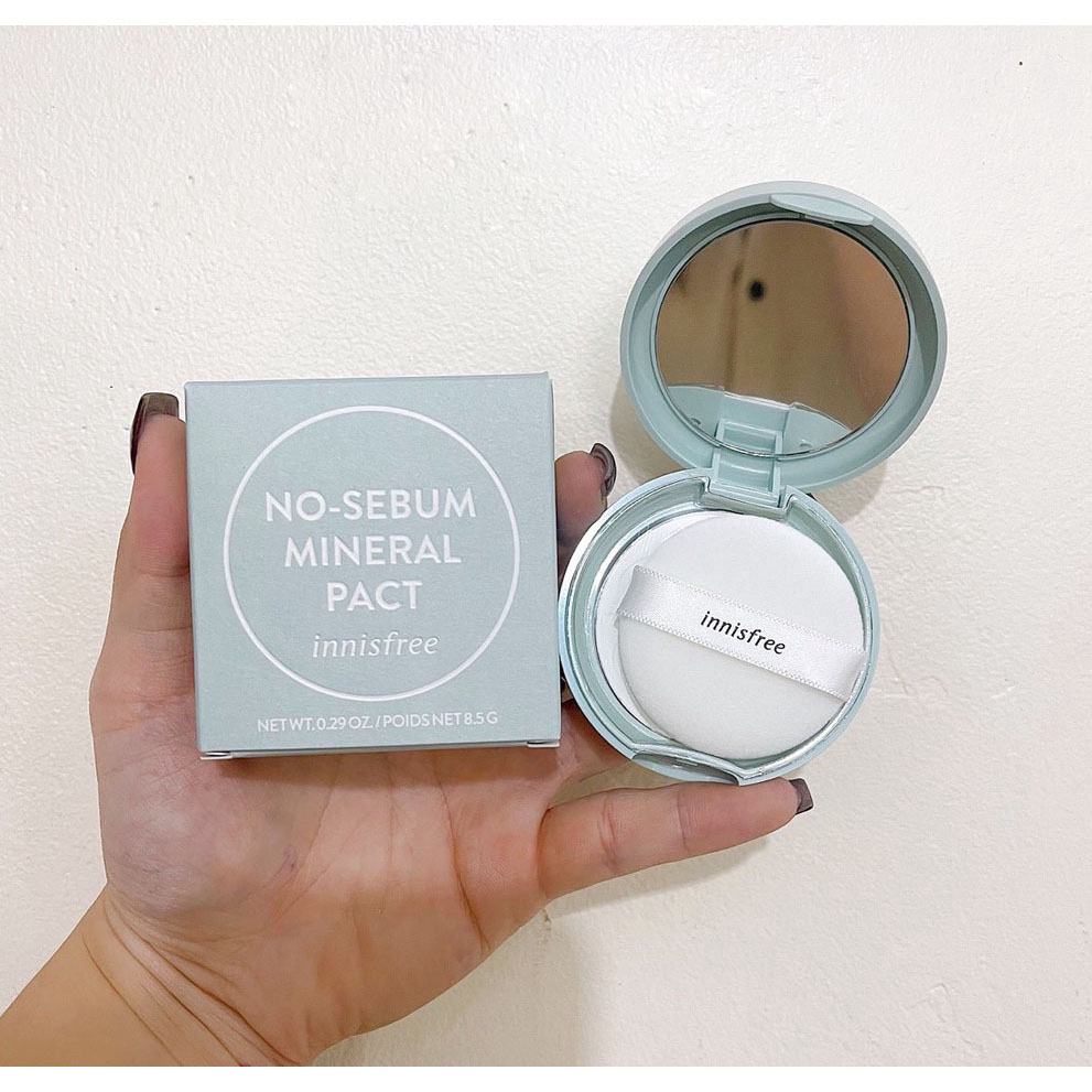 Phấn phủ Innisfree kiềm dầu No Sebum