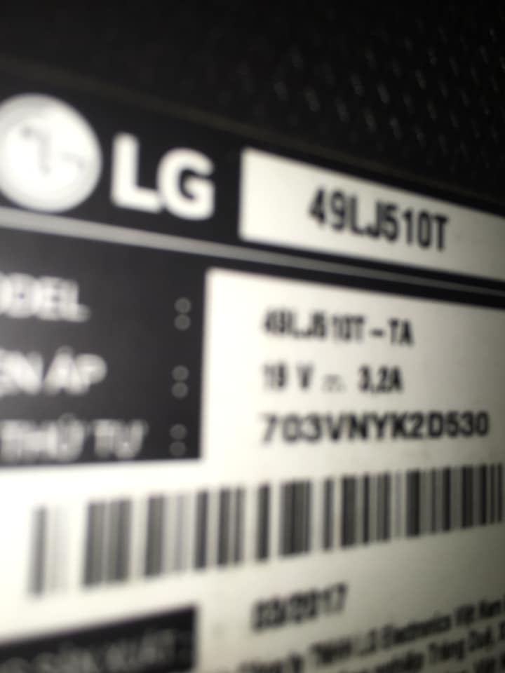 Bo mạch 43LJ510, 49LJ510