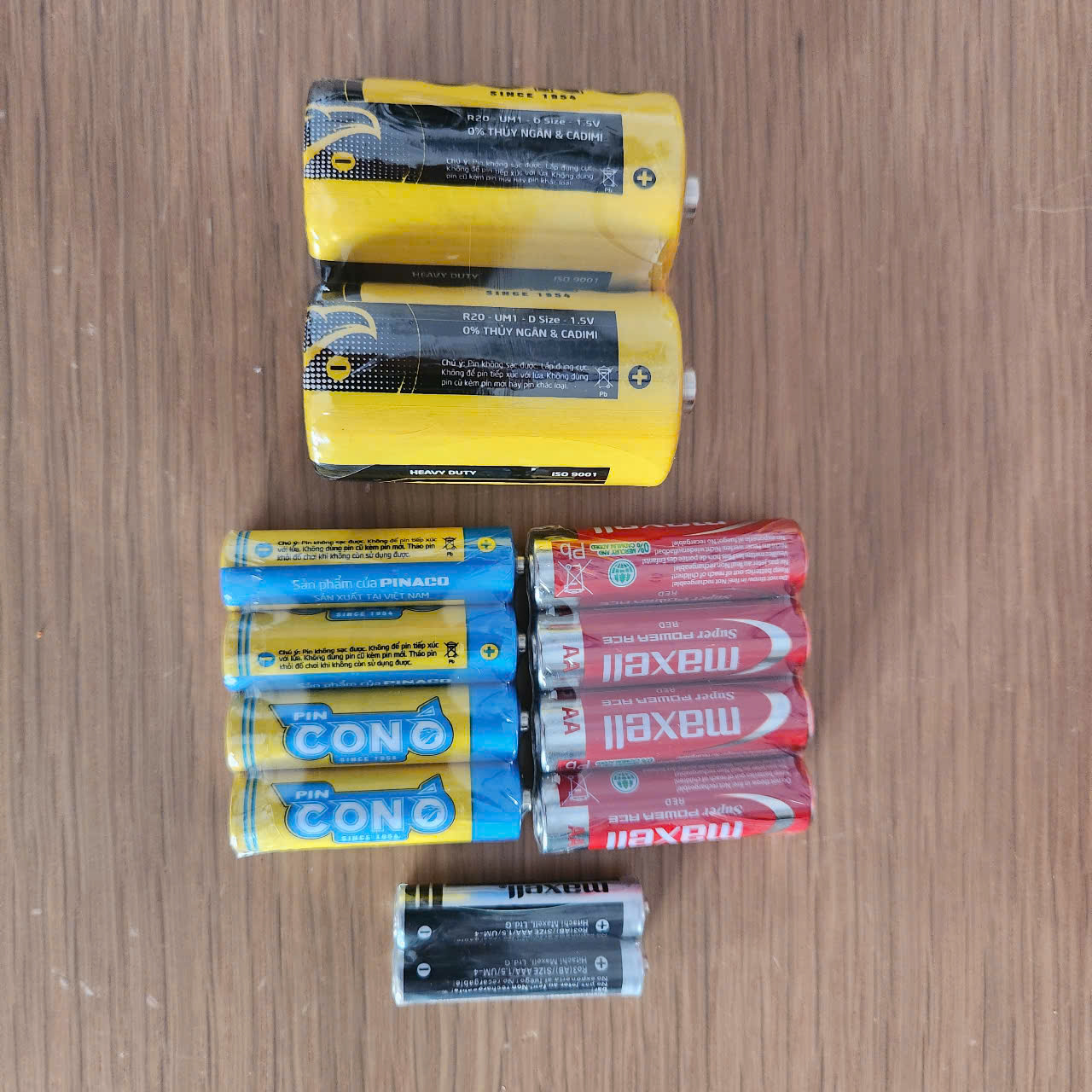 Một hộp pin tiểu AAA Maxell hoặc Toshiba(40 viên)