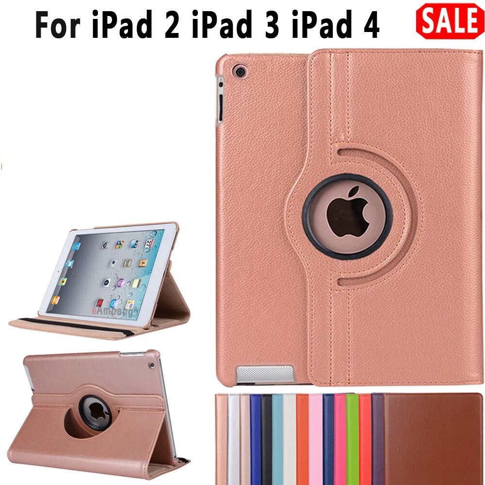 Bao da xoay 360 độ dành cho iPad 2 / 3 / 4