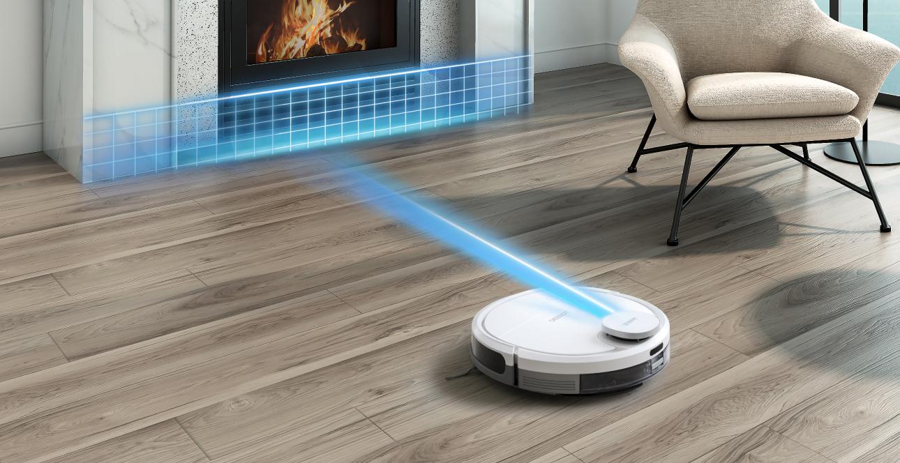 [Trả góp 0%]Robot hút bụi lau nhà Ecovacs deebot DN36 hàng đẹp