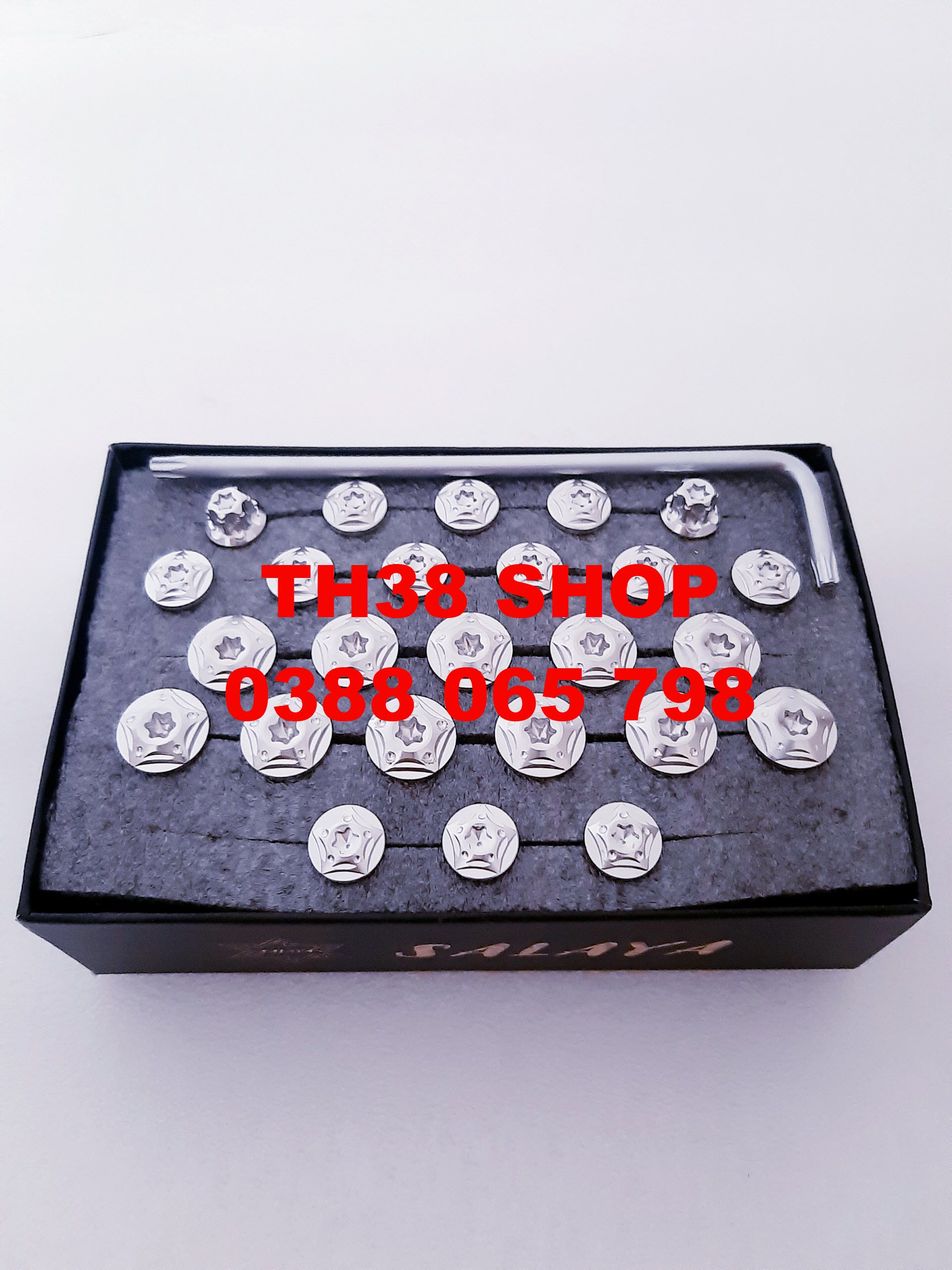ốc áo salaya winner/winner x [bộ 25 con tặng lục giác]