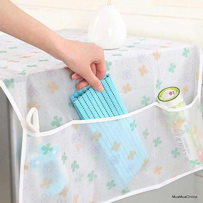 Tấm Phủ Tủ Lạnh Nasee Có Ngăn Đựng Đồ Cao Cấp