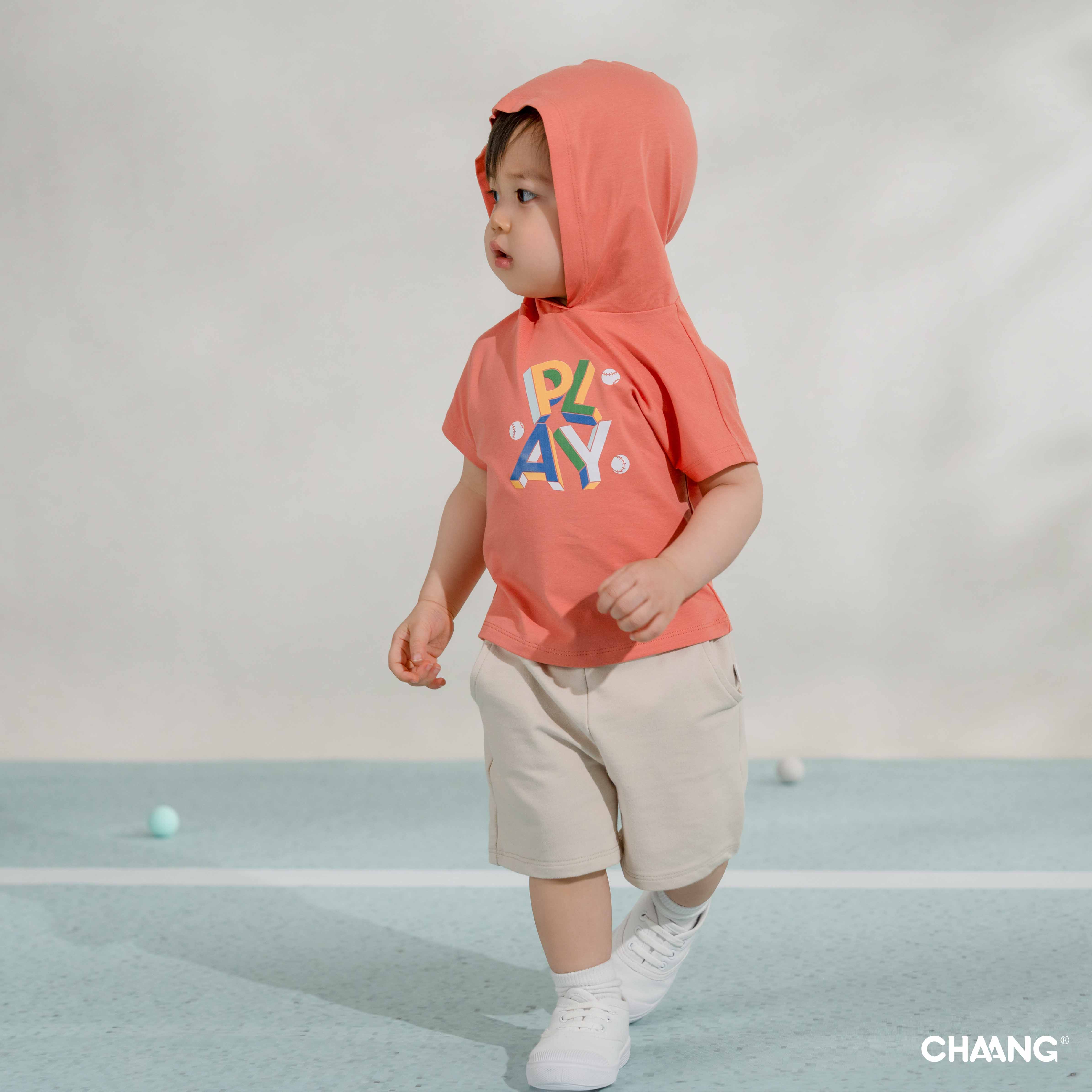 [CHAANG] Áo cộc tay có mũ Olympia Chaang