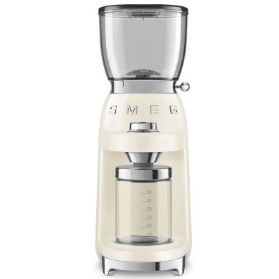 Máy xay hạt cafe smeg cgf01creu cream - gia dụng mt 88