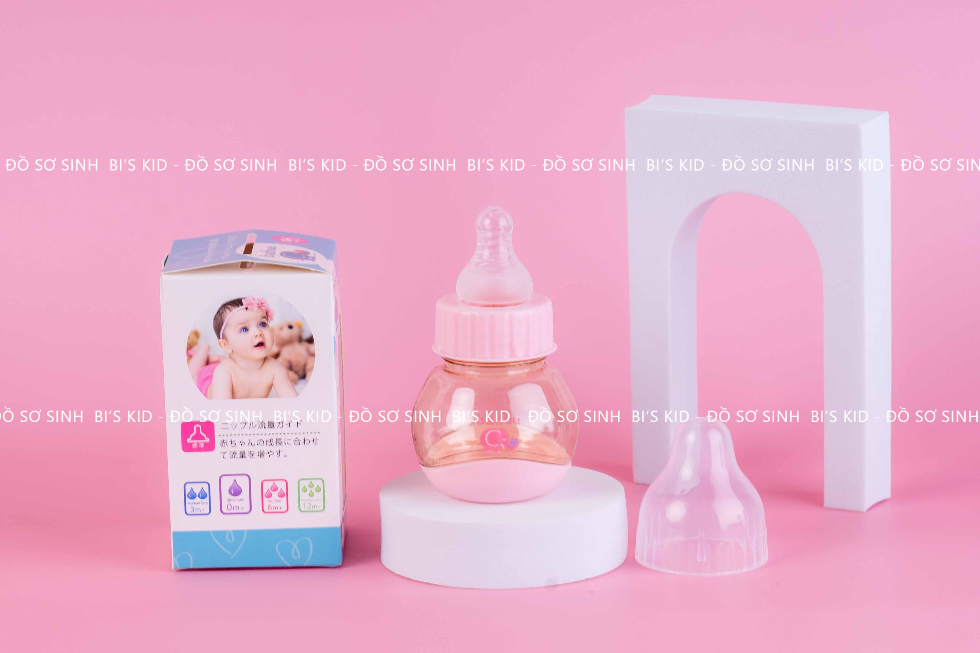 Bình sữa Babuu 75ml cho bé sơ sinh