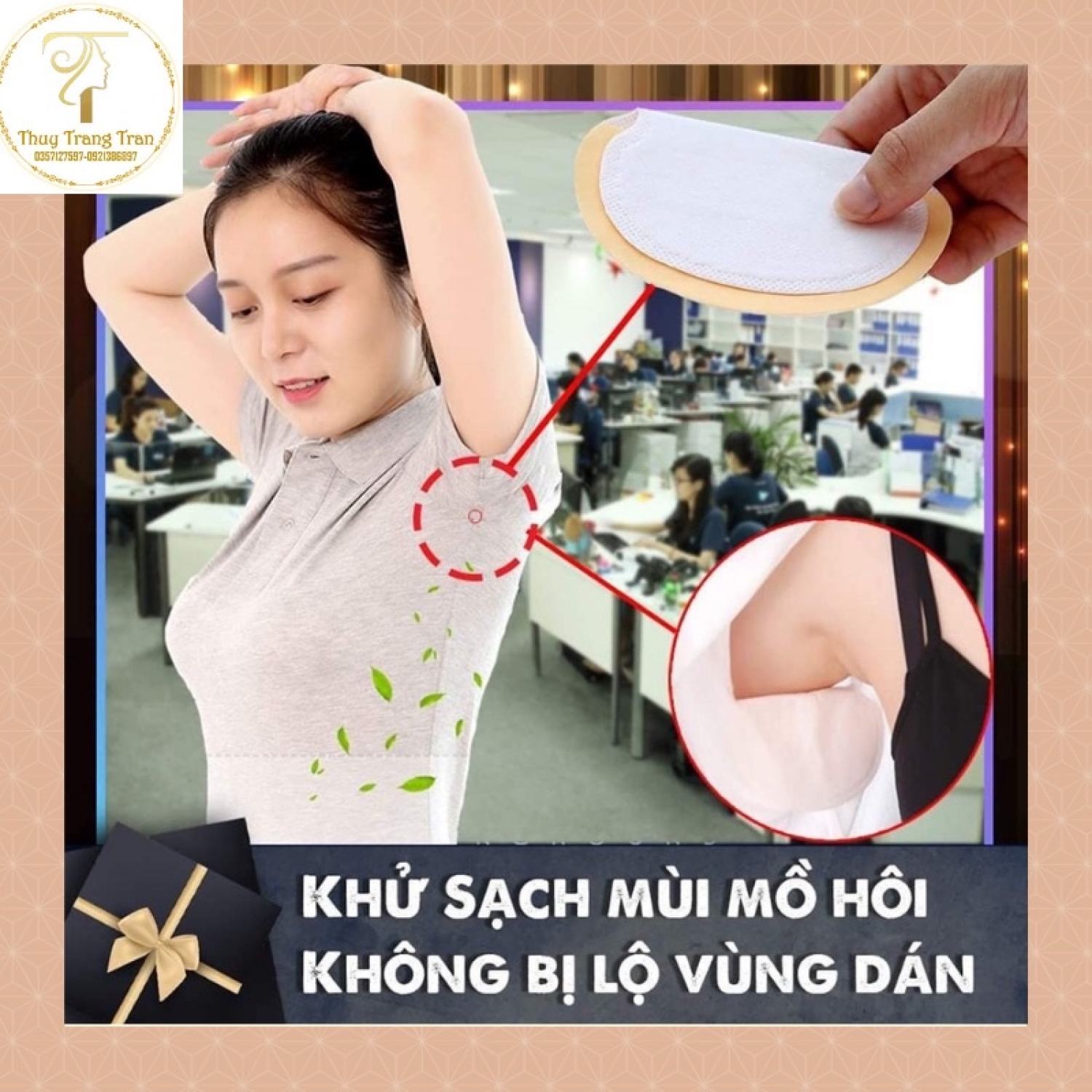 Miếng dán thấm mồ hôi nách TMH22