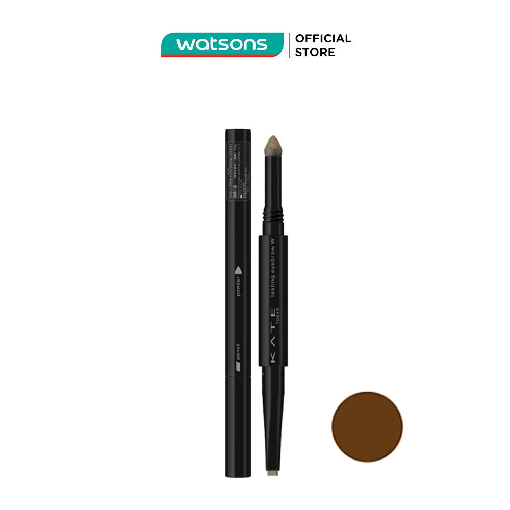 Bút Kẻ Lông Mày Kate Lasting Eyebrow W 2 Đầu (Square Đầu Dẹt) 0.5g