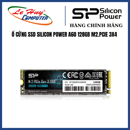 Ssd silicon power a60 128gb/256gb/512gb/1tb - hàng chính hãng