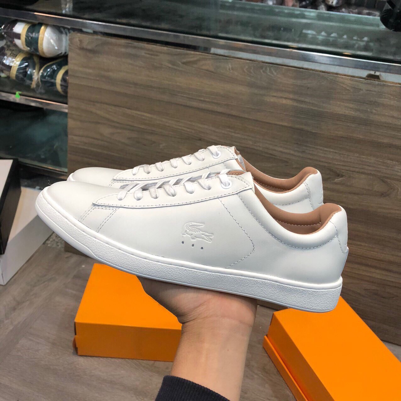 Giày Sneaker Da Bò Xịn Cao Cấp
