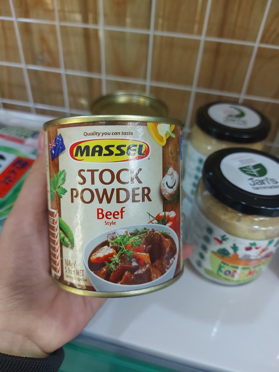 Hạt nêm massel 168g Úc