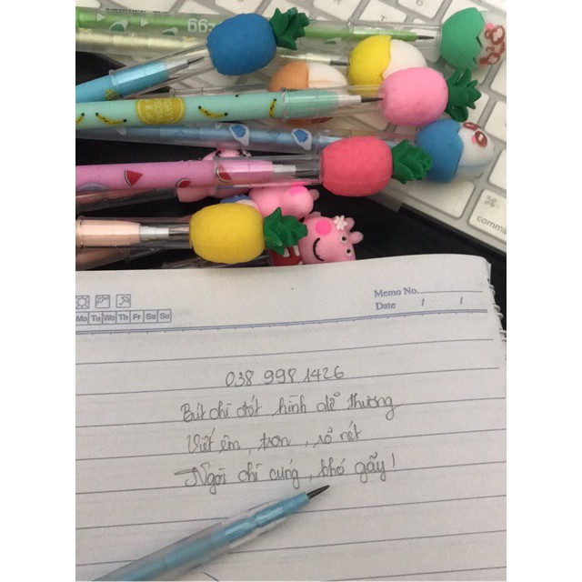 Bút chì đốt heo Peppa