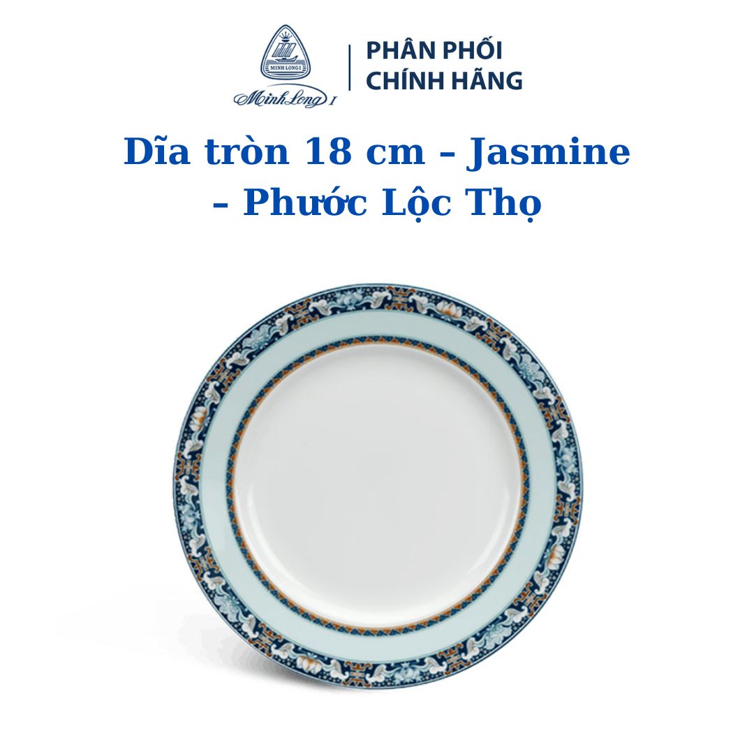Forks round 18cm, 20cm, 22cm, 25cm-Jasmine-Fuk Luk Sau-ceramics high-end intelligent long