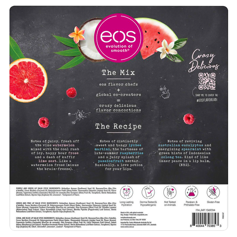 Son dưỡng môi EOS Lip balm FLAVORLAB (4g) - EOS - Aaron'schoice
