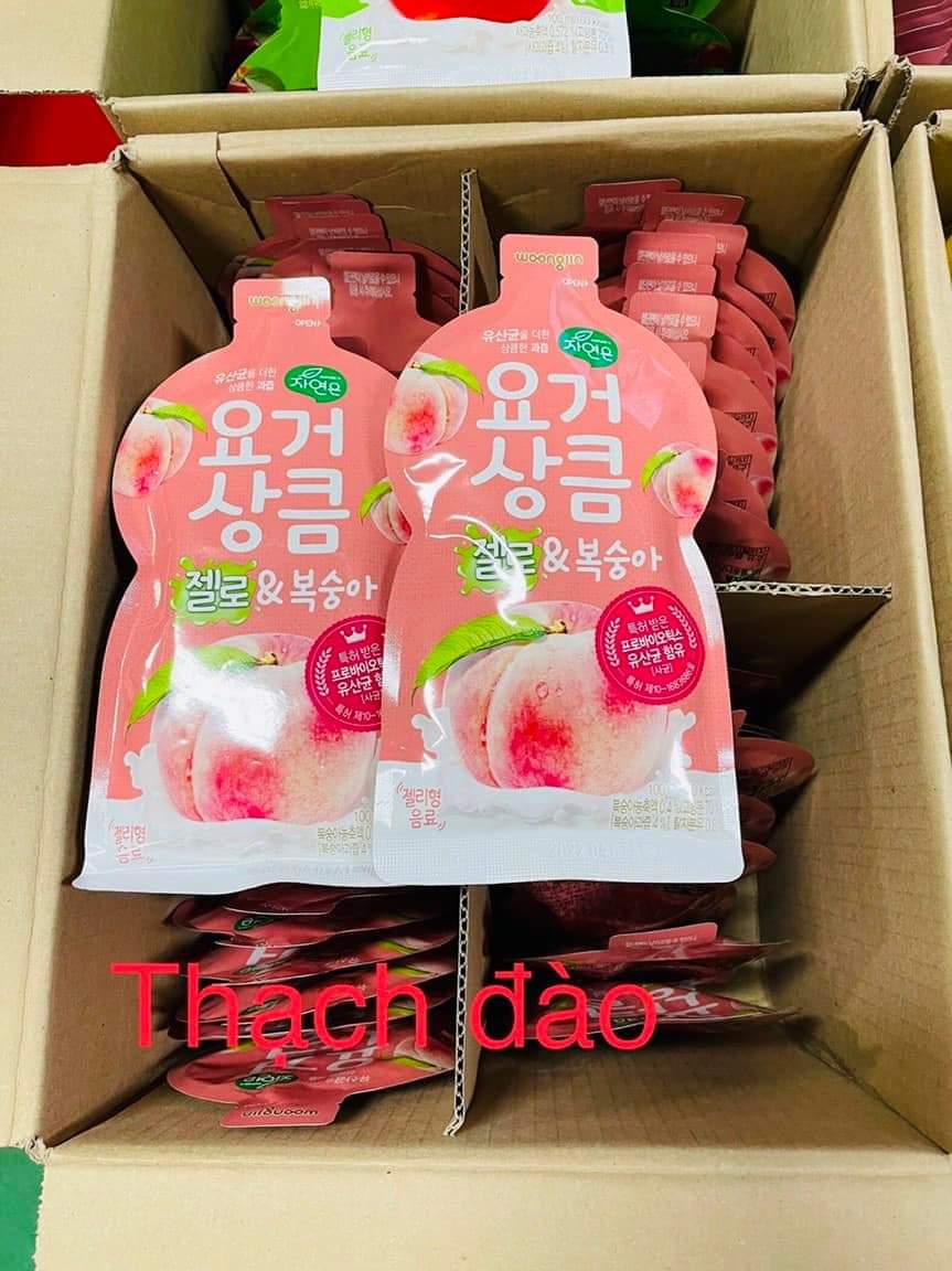 [FREESHIP] THẠCH UỐNG JELLO  Woongjin - Hàn Quốc