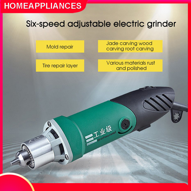 Máy mài khuôn mini - Máy khoan đa năng 500W 6 tốc độ Máy mài cầm tay máy mài mini máy khoan cắt
