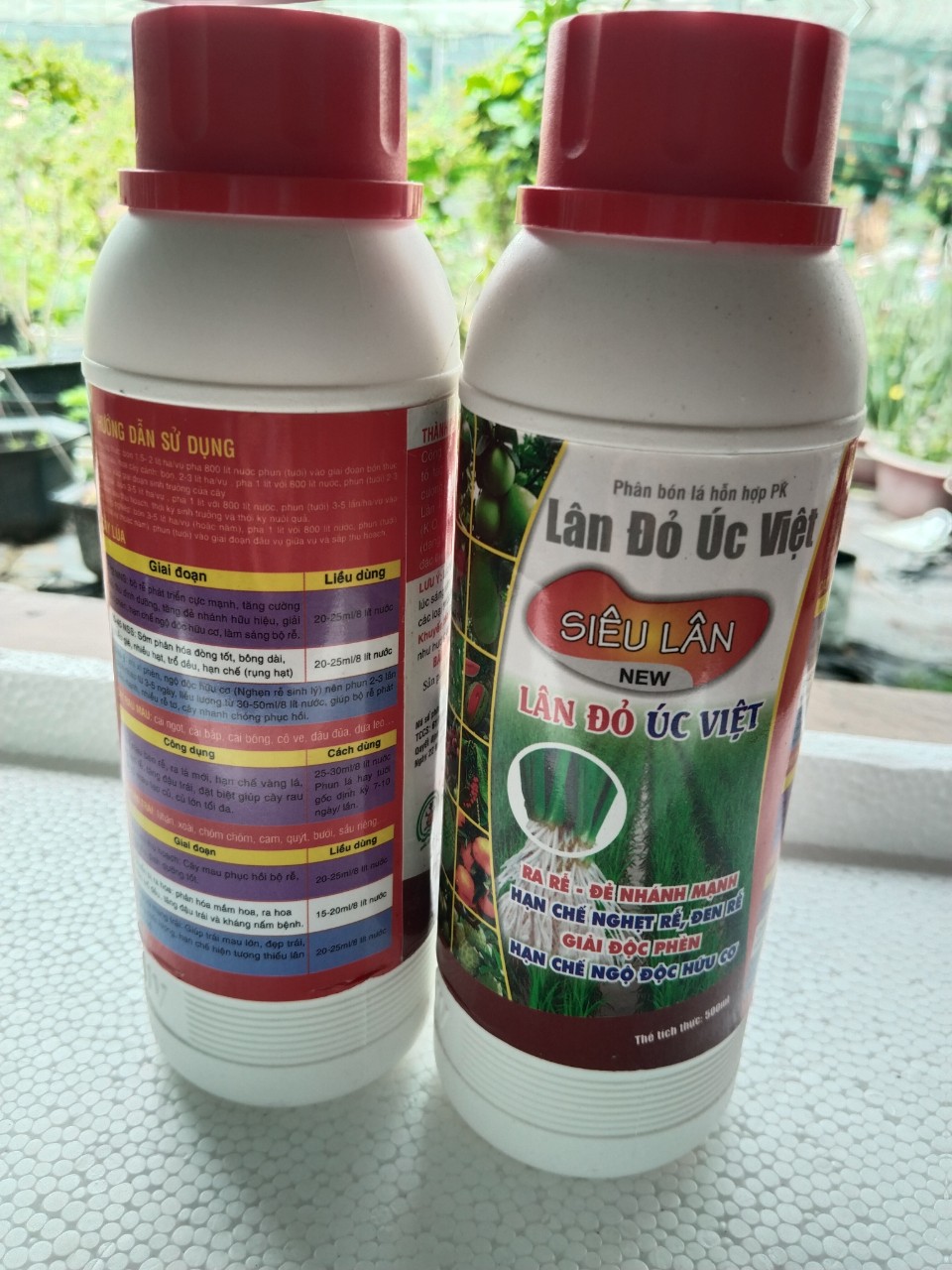 Phân bón lá SIÊU LÂN ĐỎ ( Giá bán chai 500ml)