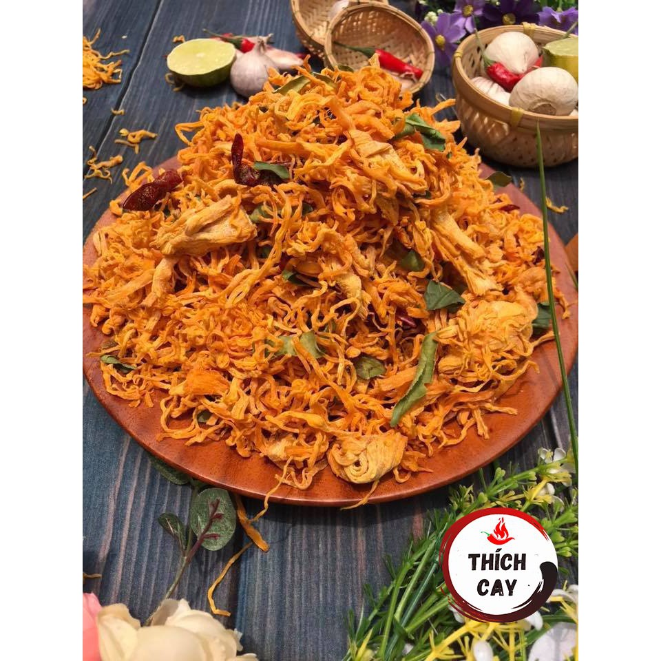 Khô gà lá chanh Thich Cay 300g