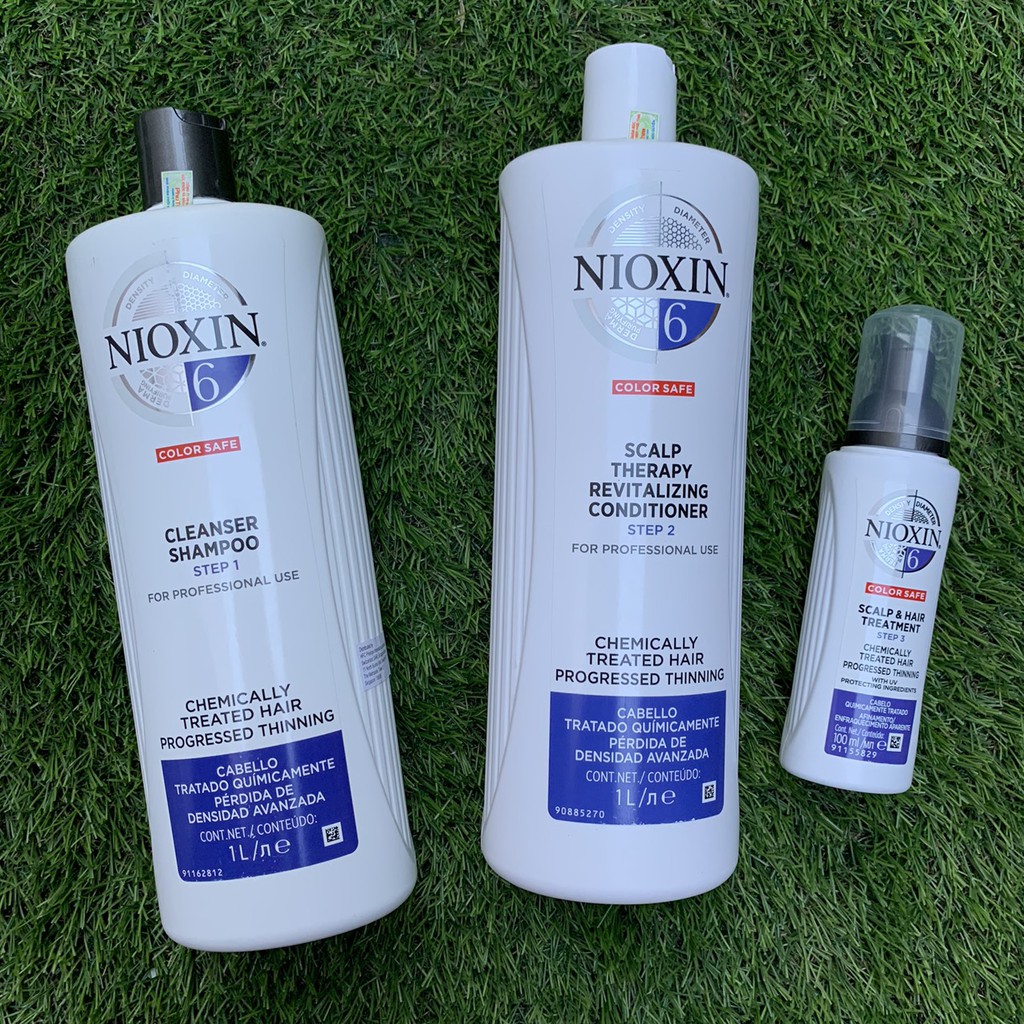 [Nioxin chính hãng] Dầu xả chống rụng tóc Nioxin System 6 Conditioner 1000ml ( New 2019)