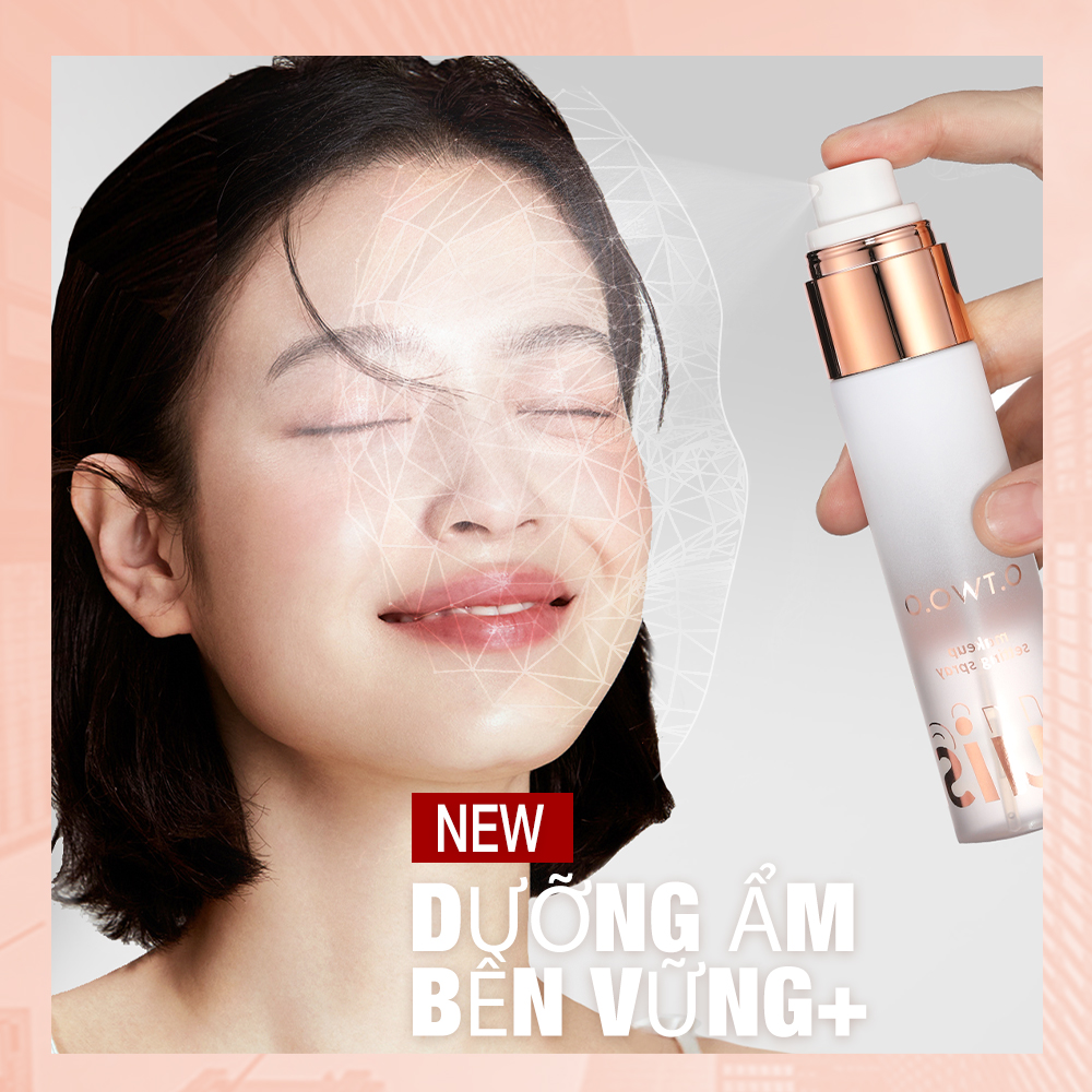 Xịt Khóa Lớp Trang Điểm TWO Lâu Trôi 50ml