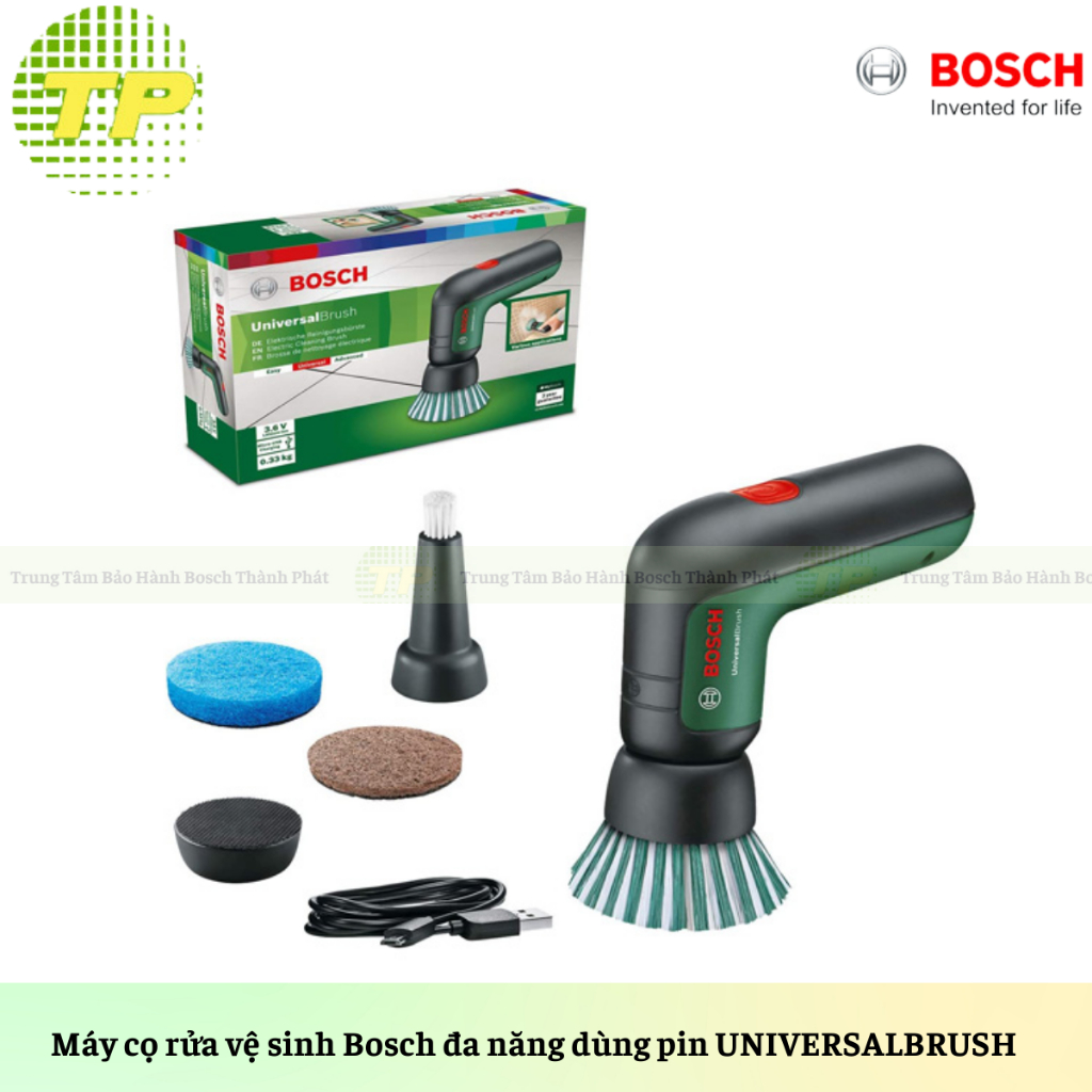Máy cọ rửa vệ sinh đa năng dùng pin BOSCH UNIVERSALBRUSH