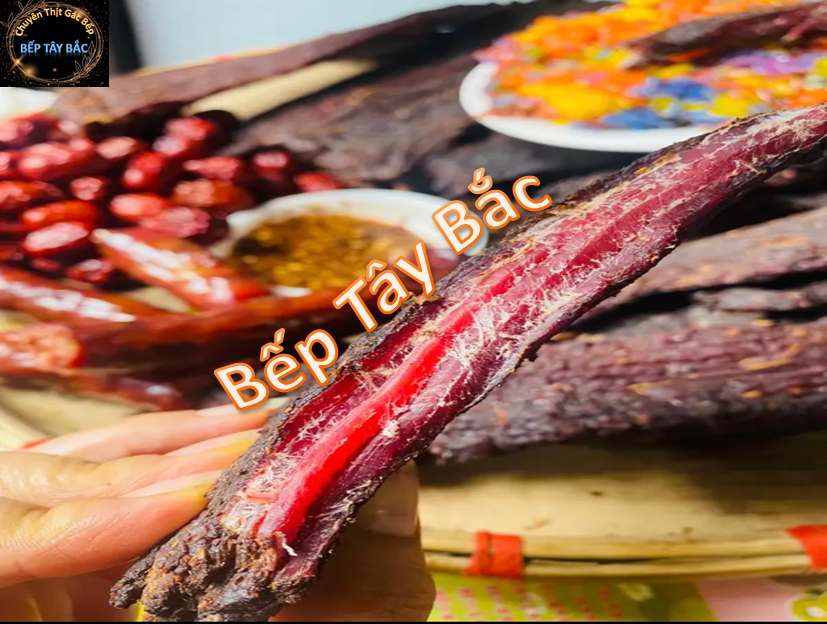 Bò Khô Gác Bếp Chuẩn Tây Bắc (KÈM CHẨM CHÉO)
