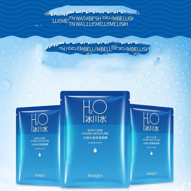 Mặt Nạ H2O Mát Lạnh Cấp Nước Cho Da Da Thư Giãn ( combo 2 gói )