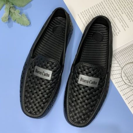 (HCM) Giày Nhựa Lười Lỗ Đi Mưa Nam EVA Siêu Nhẹ Chống Thấm Nước Thời Trang Đi Biển Mùa Hè iDÉP GL010 (Chọn Tăng 1 Size)