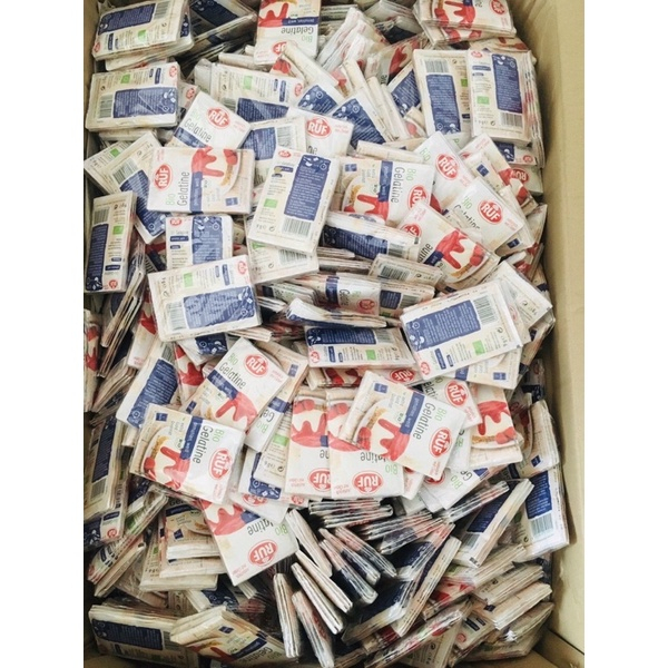 Bột Gelatine hữu cơ RUF 9g - Date 2027