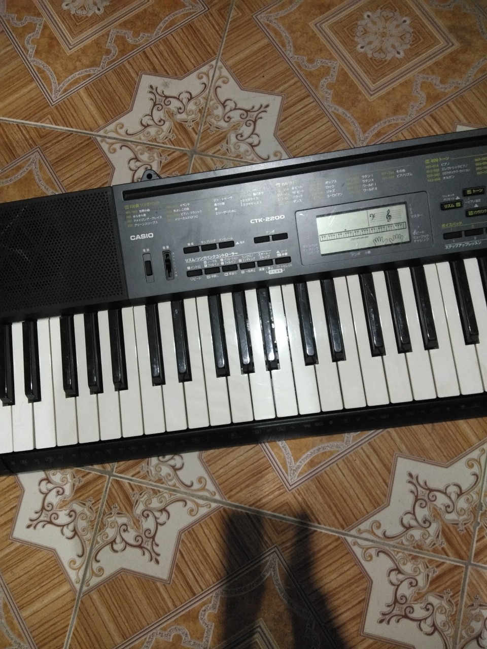 đàn học sinh Casio ctk-2200 lướt