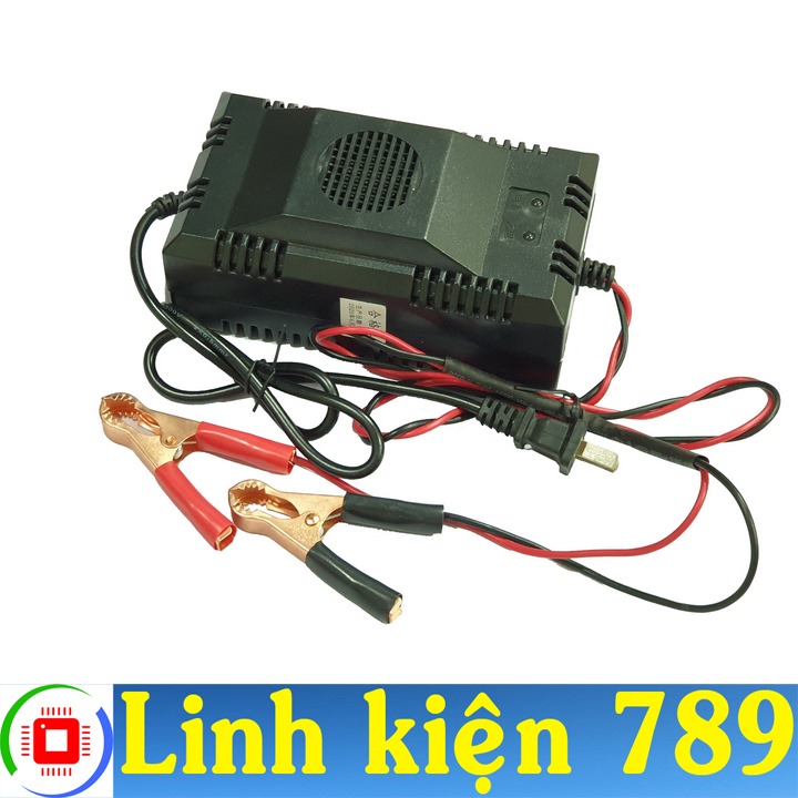 Sạc ắc quy 12V 6A (6Ah - 60Ah) - Linh Kiện 789
