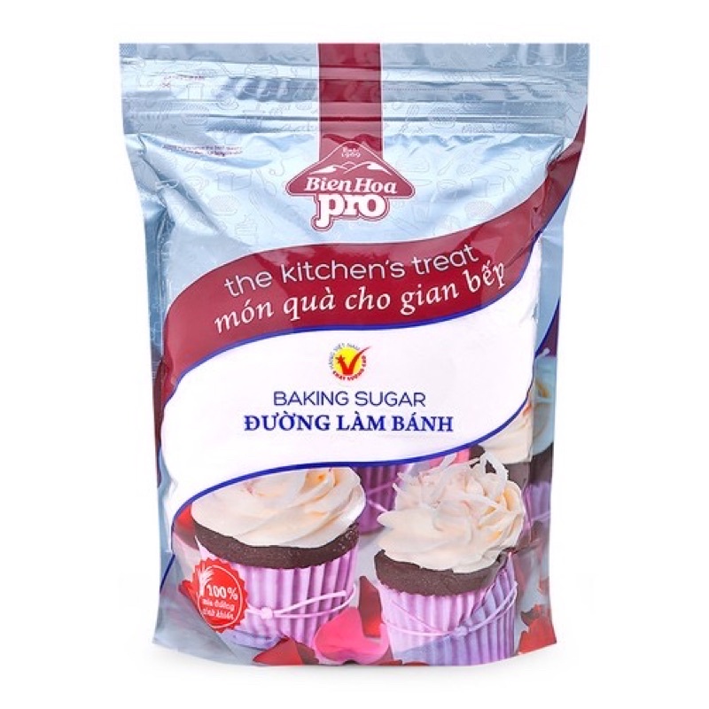 Đường bột làm bánh / đường xay Biên Hòa 1kg hạn sử dụng 2 năm kể từ ngày sản xuất