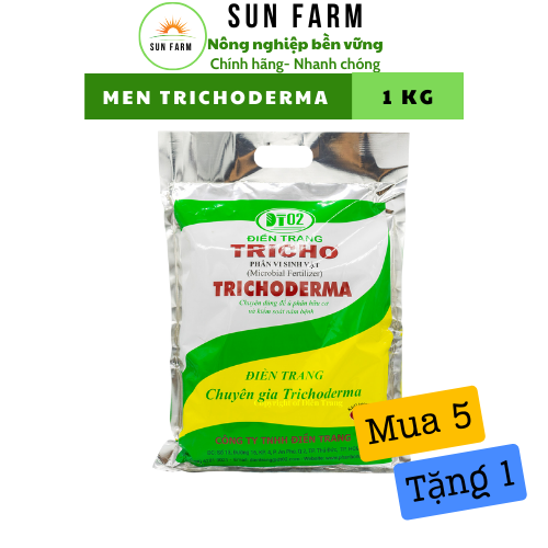 100g trichoderma phòng trừ nấm bệnh, ủ phân